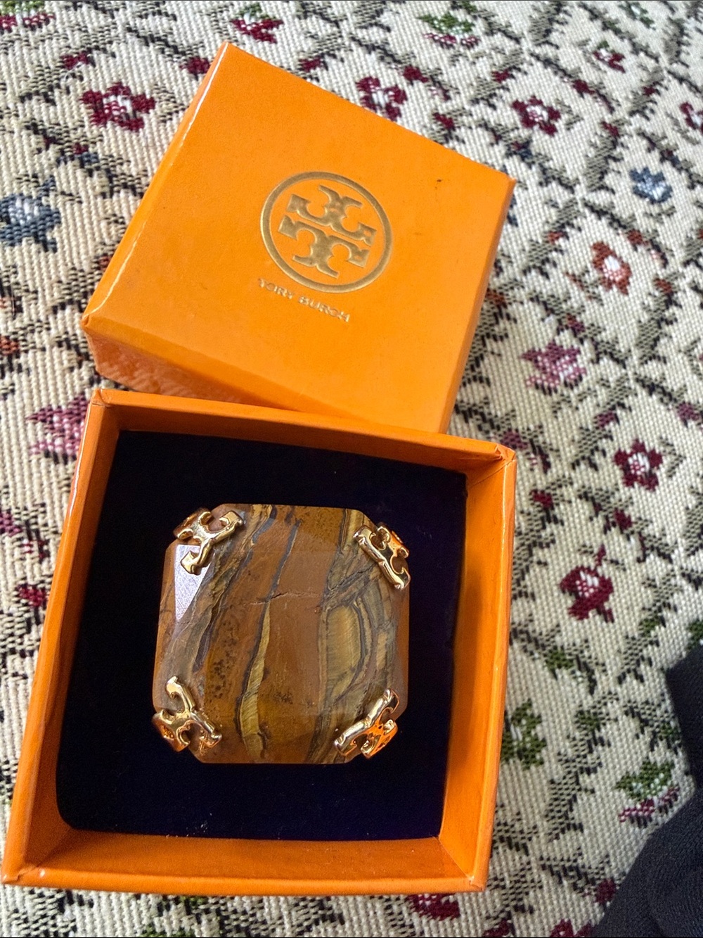 Giant Tory Burch ring